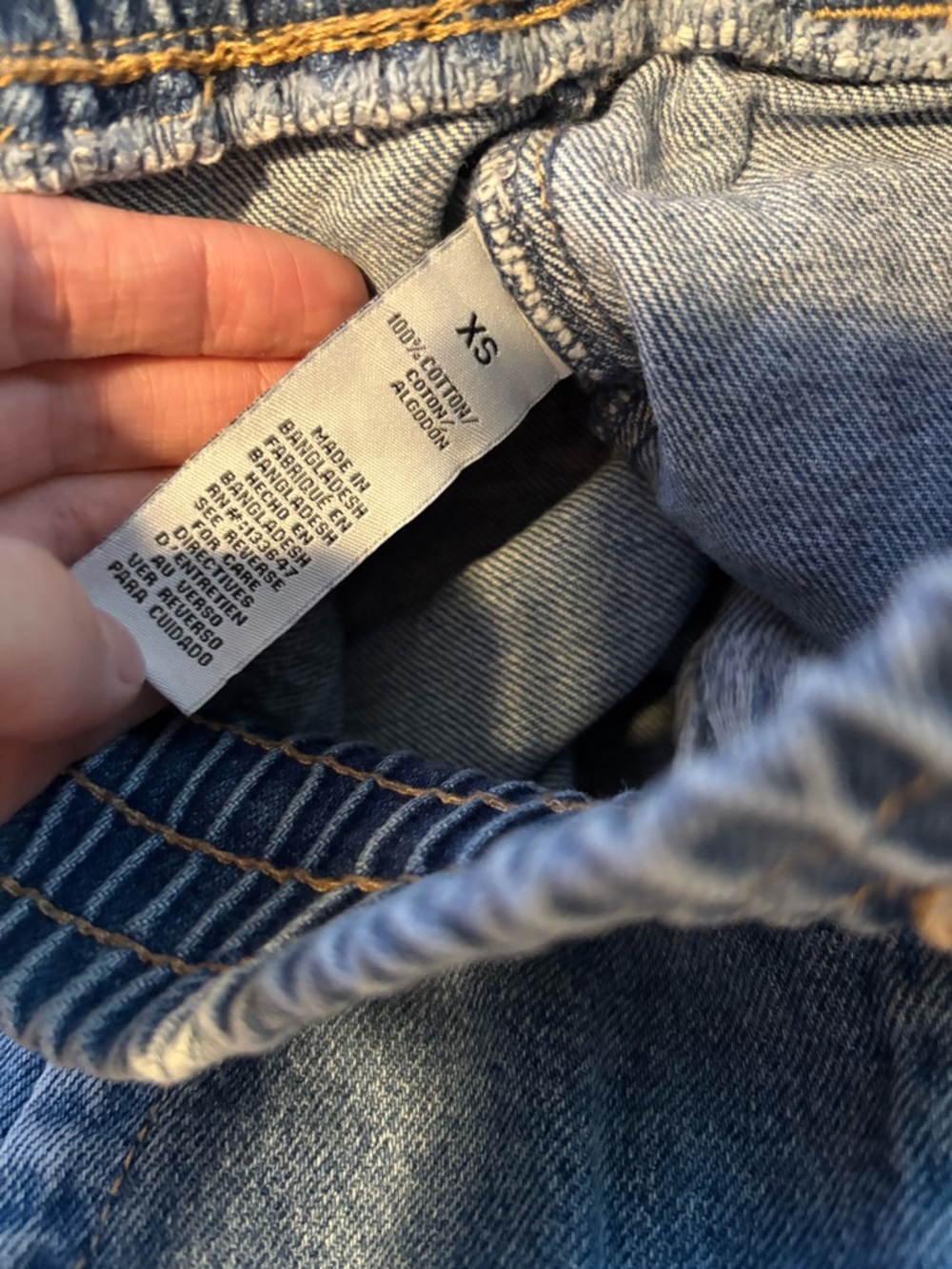 Distressed Ripped Denim Joggers – Relaxed Fit Jeans, Streetwear Sweatpants Style - Picture 3 of 3